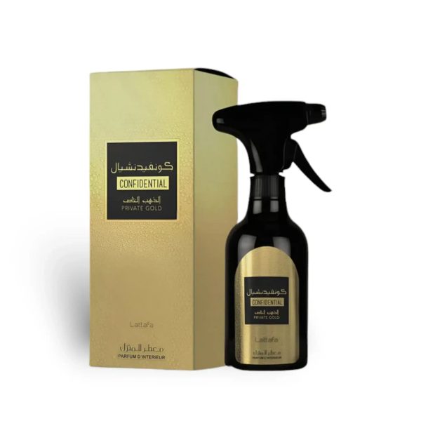 Confidential Private Gold Room Spray 450ml Lattafa