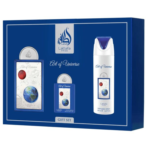 Art of Universe 3 Piece Gift Set Lattafa Pride