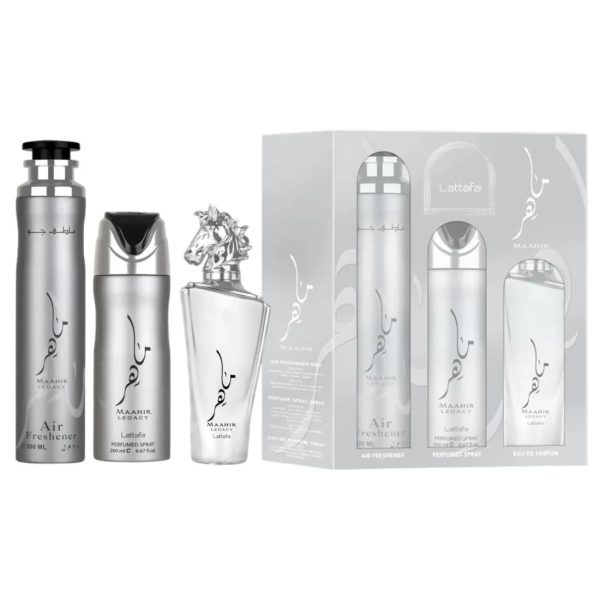 Maahir Legacy 3 Piece Gift Set Lattafa