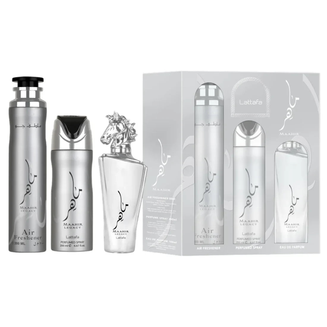 Maahir Legacy 3 Piece Gift Set Lattafa